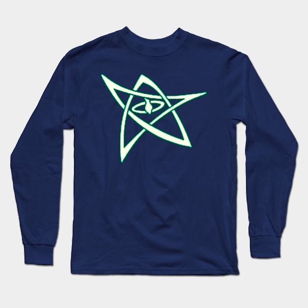 Elder Sign - sunken city Long Sleeve T-Shirt by HtCRU